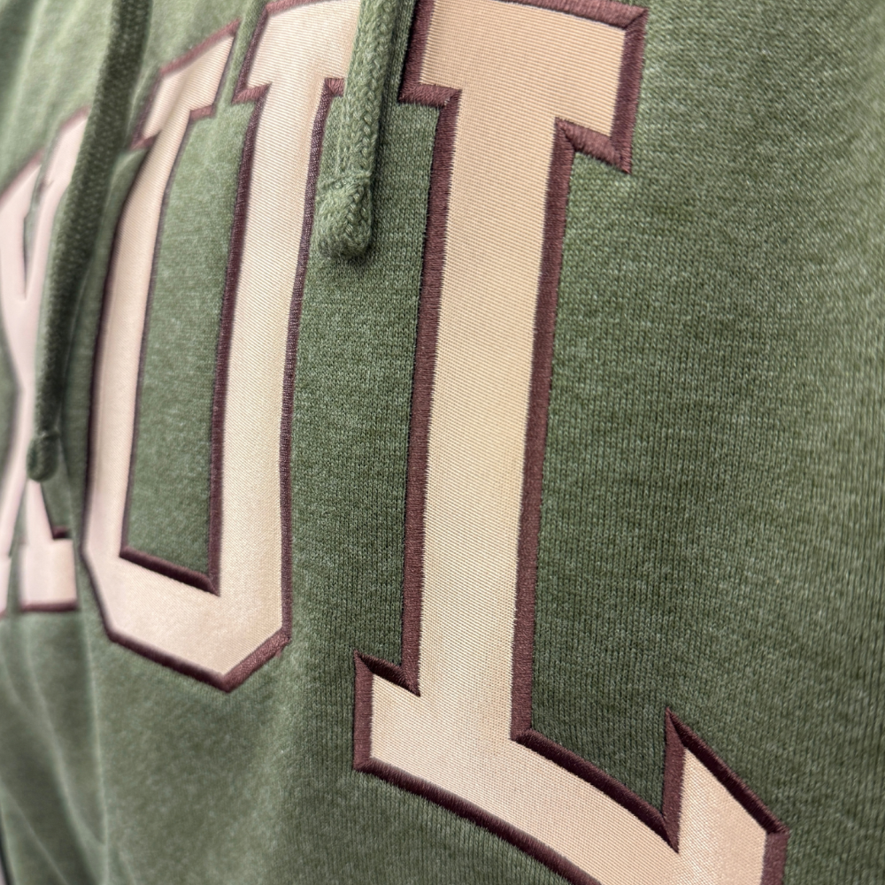 Xul Olive Arch Logo Hoodie
