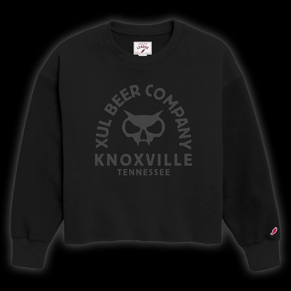 Ladies' Xul Midi Logo Fleece - Black