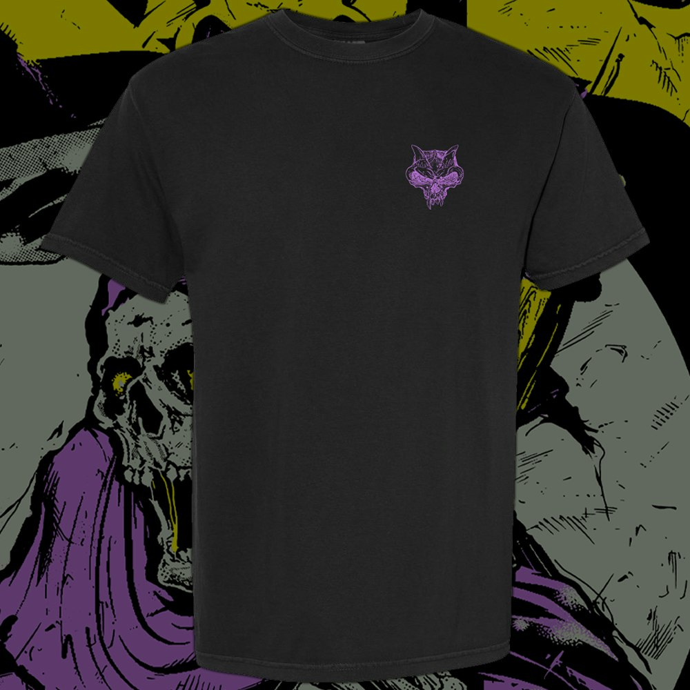 Grim Reaper - Purple & Yellow tee
