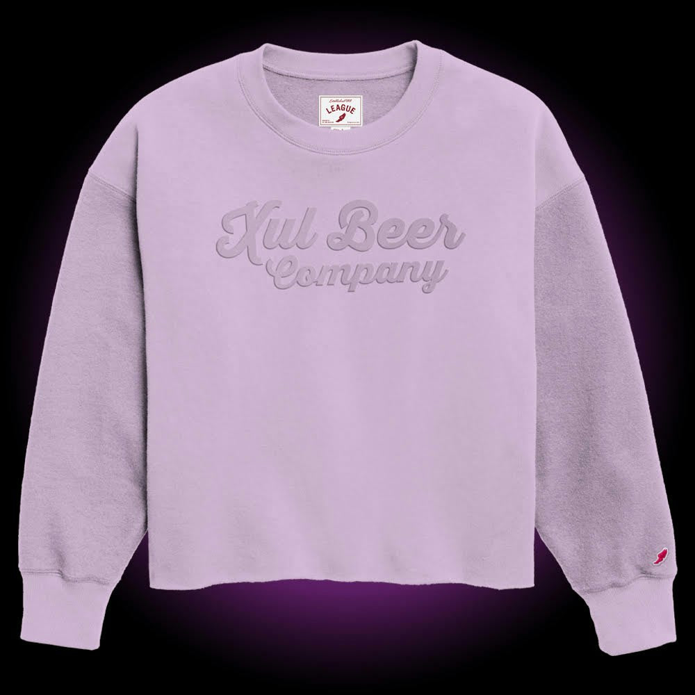 Ladies' Xul Script Midi Fleece - Lilac