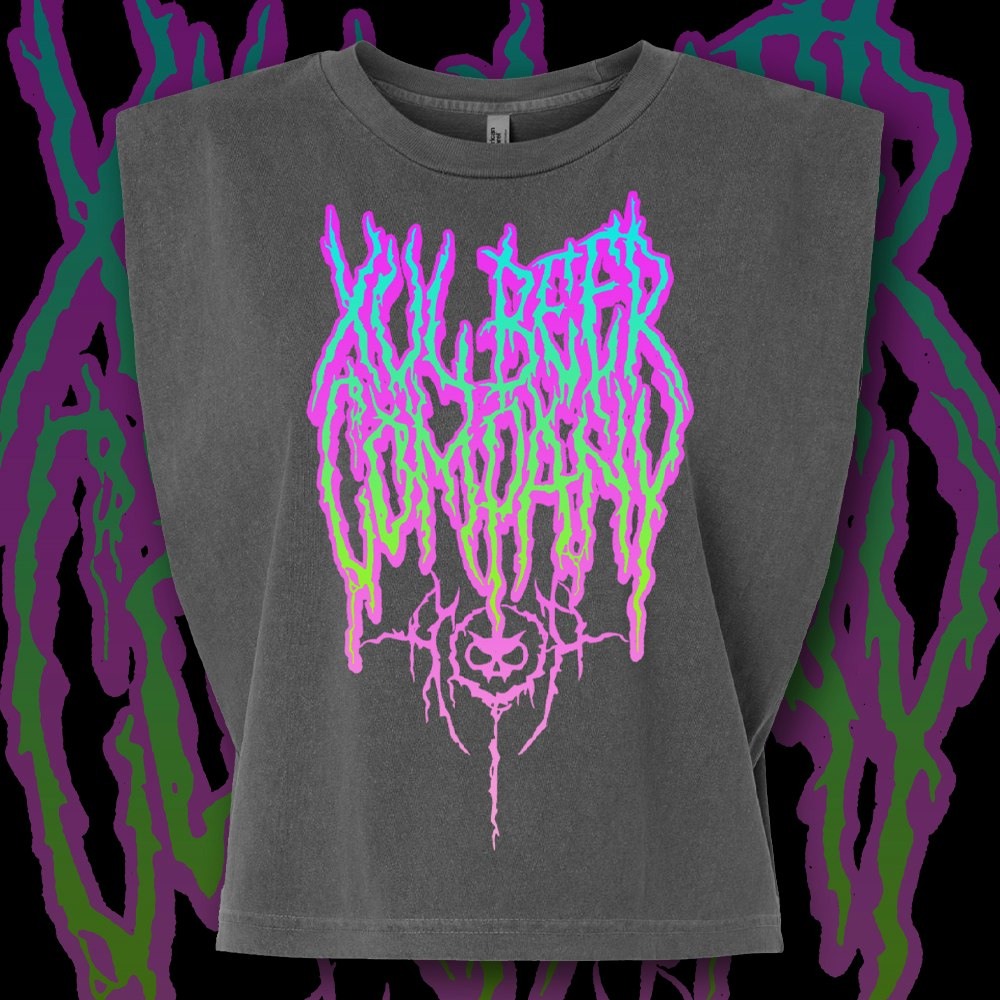 Ladies' Death Metal Crop Tank