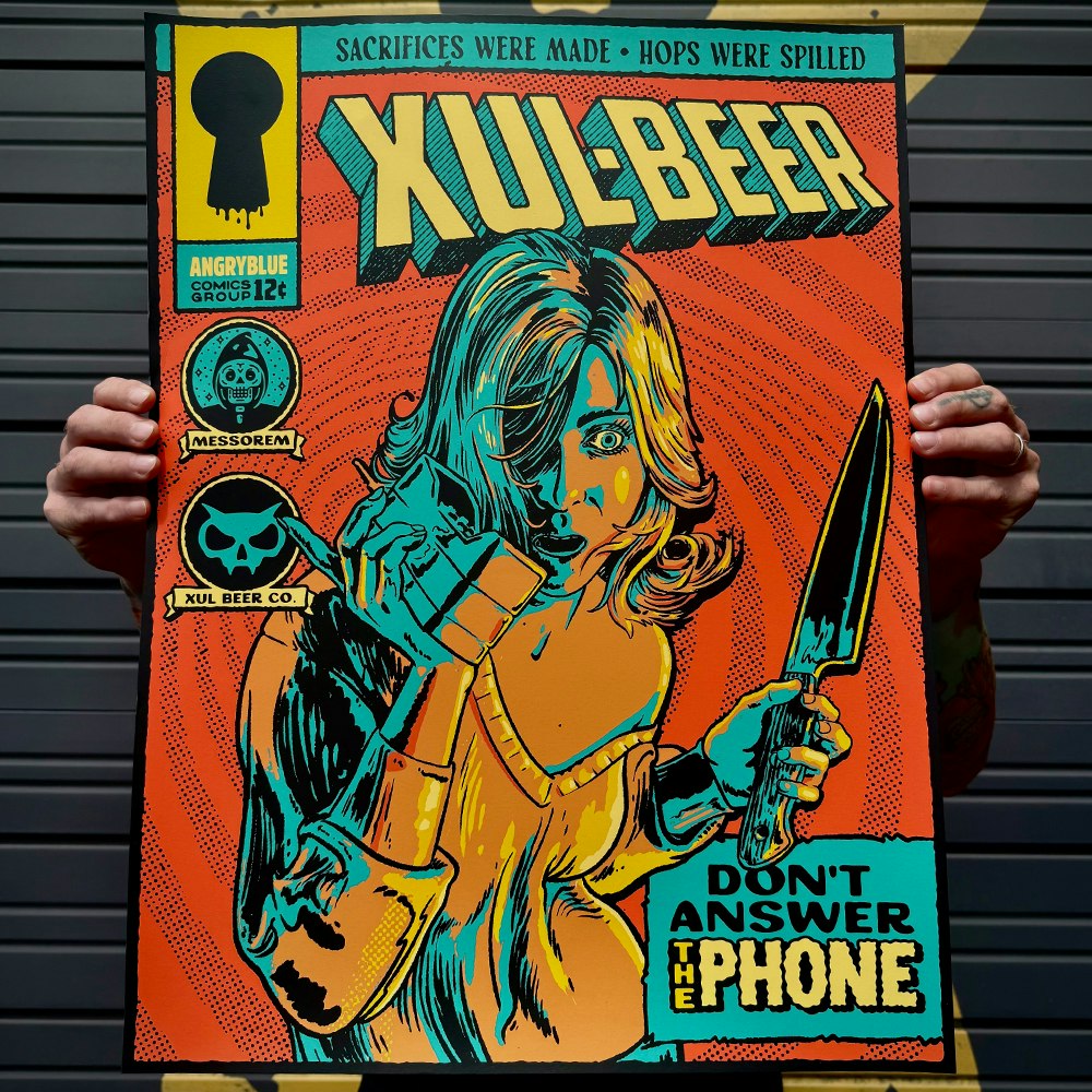 Don't Answer The Phone 18x24 Limited Edition poster.