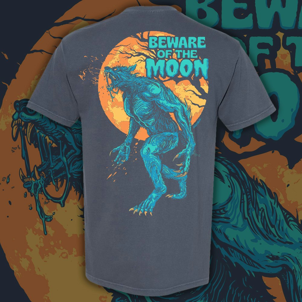 Can Art Edition: Beware of the Moon Tee