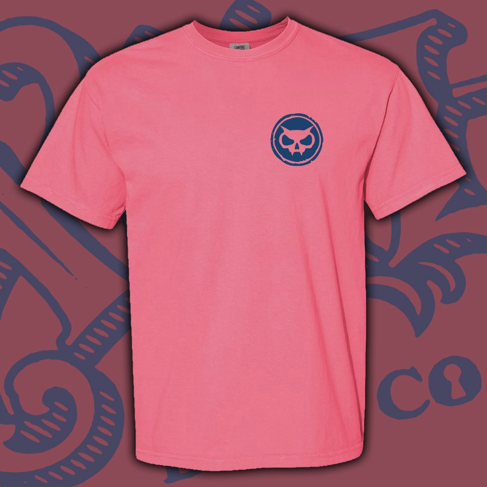 Xul logo tee pink