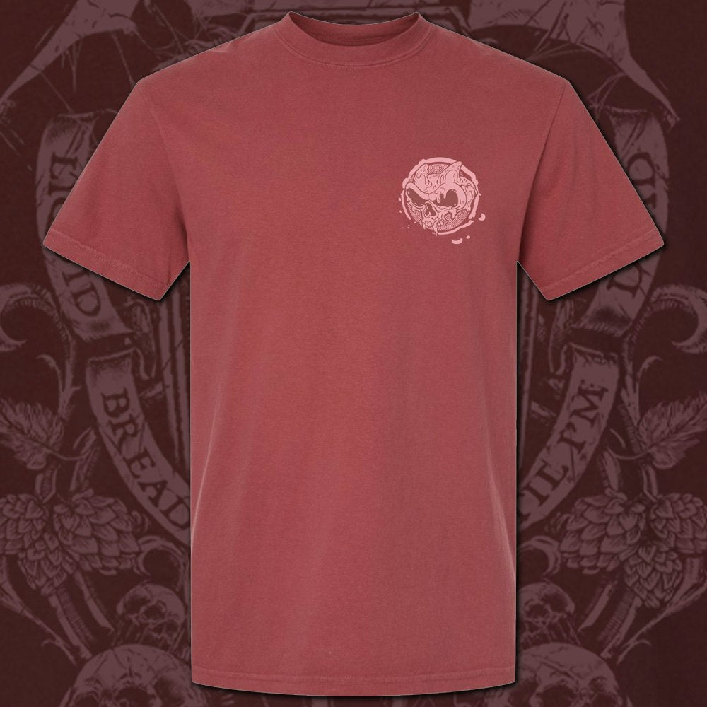 Crimson Liquid Bread Til I'm Dead Tee