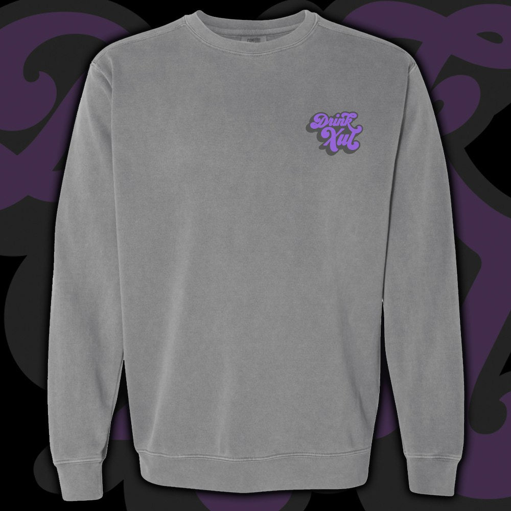 Retro Drink Xul Sweatshirt (Gray)