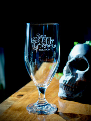 13 oz Rastal Goblet Glass w/Xul Beer Company