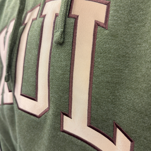 Xul Olive Arch Logo Hoodie