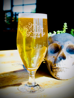 13 oz Rastal Goblet Glass w/Xul Beer Company