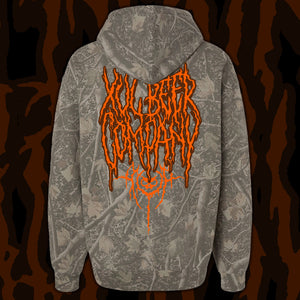 Xul Beer Co. Camo Death Metal Hoodie