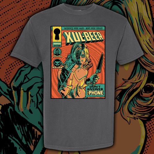 Can Art Edition: Don't Answer the Phone Charcoal Tee