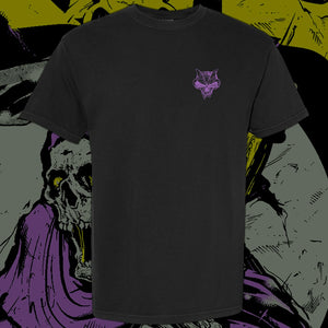Grim Reaper - Purple & Yellow tee