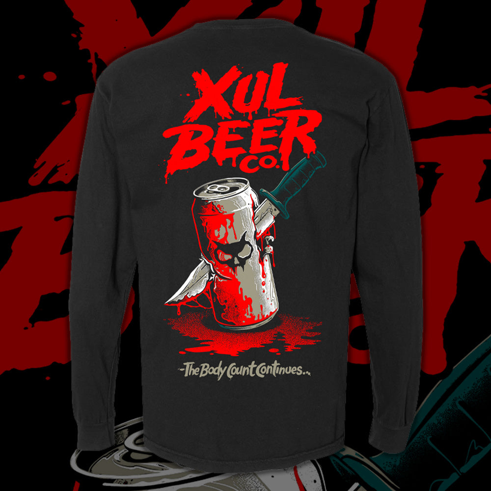 Slasher Can Long Sleeve Tee