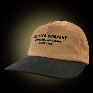 Vintage Souvenir Black & Tan Hat