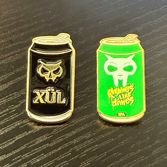 Enamel Xul Can pins
