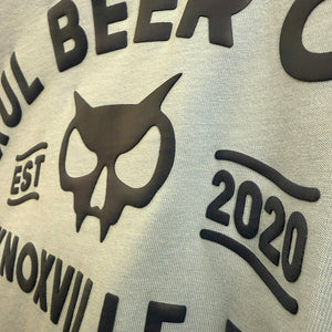 Xul Baby Blue Banner Tee with Gravity Print