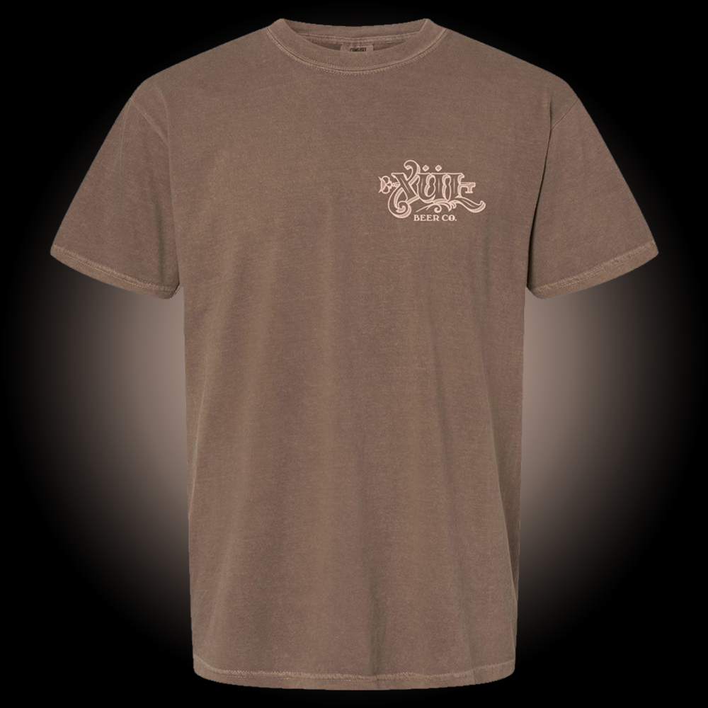 Xul Logo Tee - Espresso & Cream