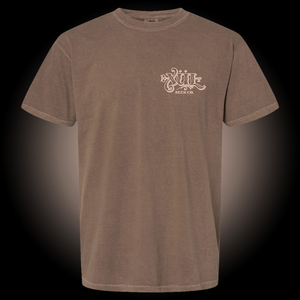 Xul Logo Tee - Espresso & Cream