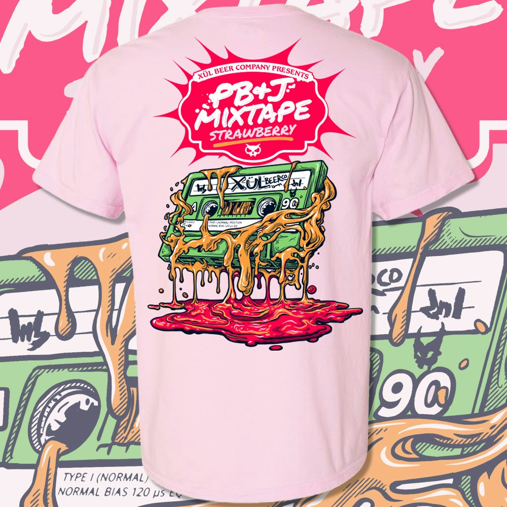 Xul PB&J Mixtape: Strawberry Tee