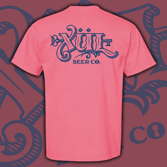 Xul logo tee pink