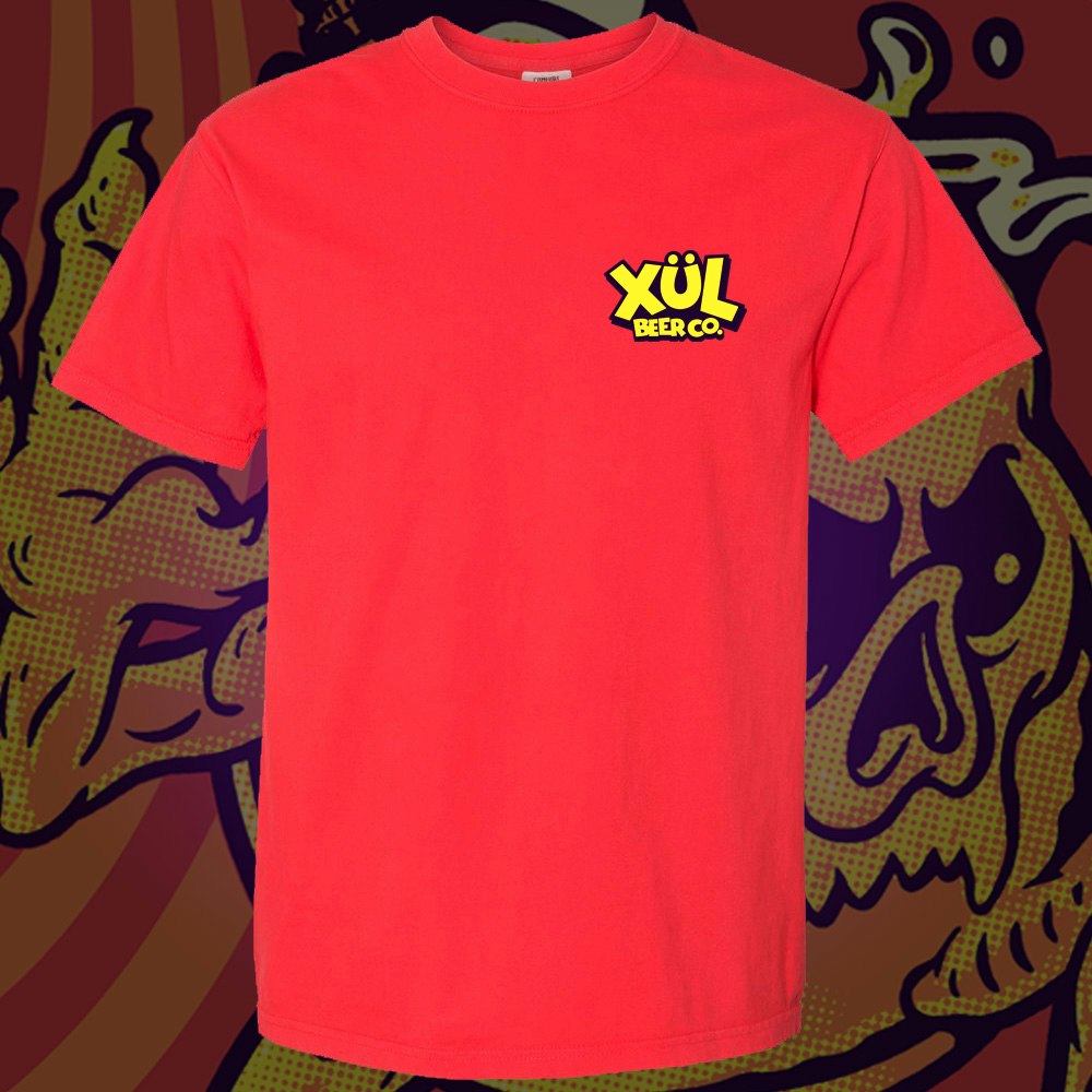 Xul-Aid red tee front