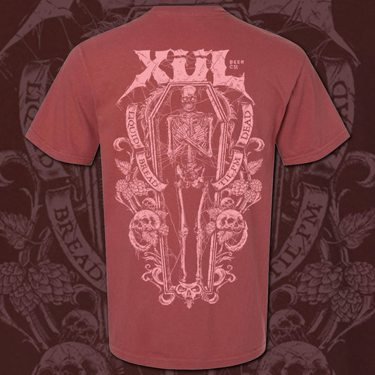 Crimson Liquid Bread Til I'm Dead Tee